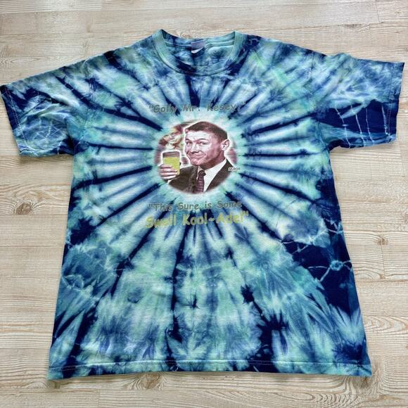 Vintage Rare Mikio Kennedy 2000 Mr. Kesey Prankster Tie Dye T-Shirt Size Large‎ - Picture 1 of 6